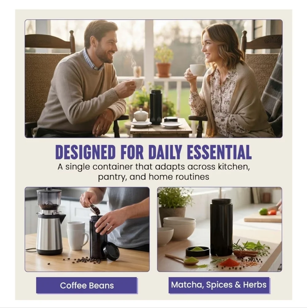 Airtight Coffee Canister